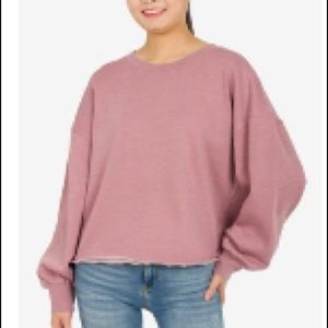 Oversized sweatshirt  rose colored XL